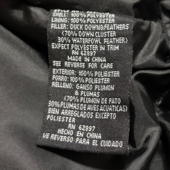 First Down Jacket Sz Small Winter Fall Snow - Picture 8 of 11